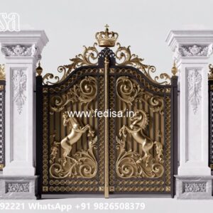 Trendy Front Gate Design Ideas Brass Gate Design No-1071