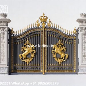 Stylish Front Gate Design Inspiration Steel Gate Sheet Design No-1074