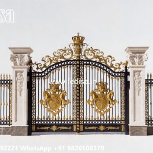 Unique Gate Design Ideas Collection Iron Gate Single Door No-1075
