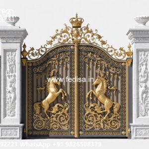 Stylish Gate Design Trends For Homes Un Ka Parda Design No-1087