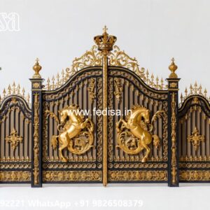 Elegant Gate Design For Home Entrance Simple Main Gate Color No-1091