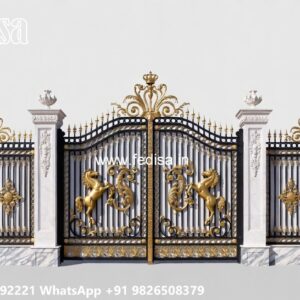 Stylish Gate Design Ideas For Small Homes Boundary Main Gate No-1093
