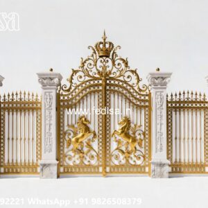 Modern Gate Design Styles For Houses Lakadi Ke Gate Ka Design No-1118