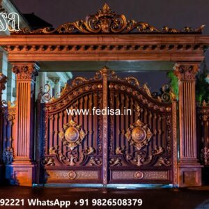 Creative Gate Design Trends For Houses Front Gate Wall Tiles Design No-1142