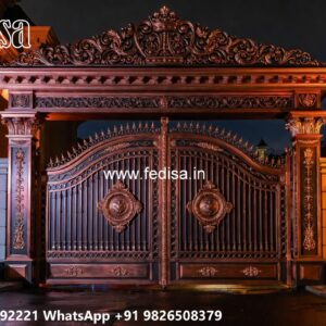 Elegant Gate Design Trends For Homes Door Gate Grill Design No-1158