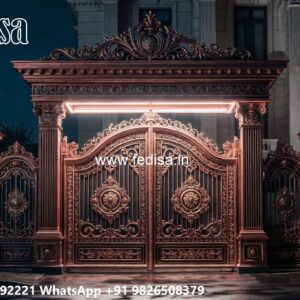 Stylish Gate Design Ideas For Houses Gi Square Pipe Gate Design No-1159