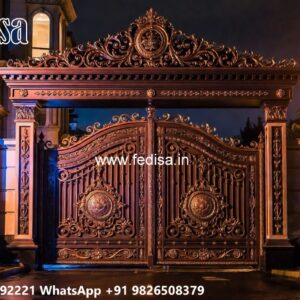 Gate Design Ideas With Safety Features Outdoor Main Gate Design No-1193