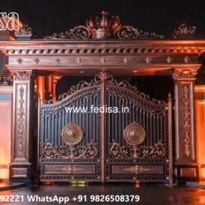 Modern Entry Gate Design Collection Front Iron Gate Design For Home No-1204