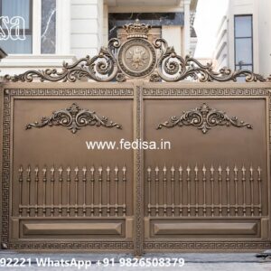 Top Gate Design Ideas Collection Square Pipe Main Gate Design No-1221