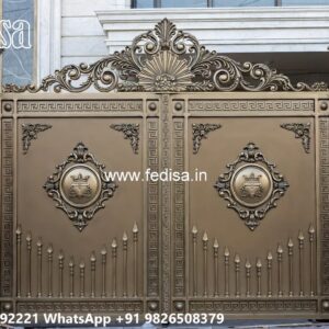 Classic Gate Design Ideas For Homes Lohe Ka Sliding Gate No-1227