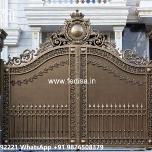 Luxury Gate Design Ideas For Villas Steel Grill Gate Design For Main Door No-1244