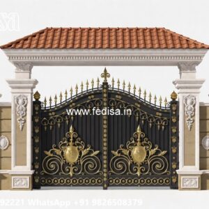 Eye-catching Gate Designs For Front Yard Design Dar Gate No-1284