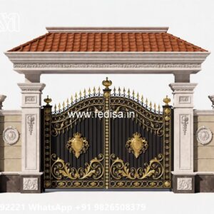 Smart Gate Design For Modern Living Mandir Ke Gate Ki Design No-1289