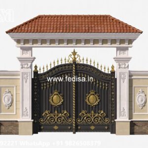 Sliding Gate Design For Small Spaces Village House Gate Design No-1290