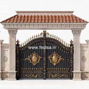 Remote Control Gate Design Inspiration Boundary Wall Sliding Gate Design No-1292