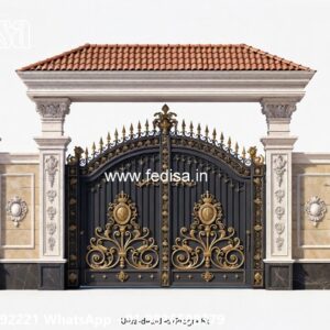 Space Saving Sliding Gate Designs Lohe Ka Gate Ka Color No-1293