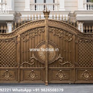 Cheap And Stylish Gate Designs Iron And Steel Gate Design No-1321
