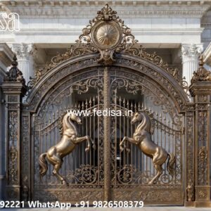 Beautiful Gate Design Trends Front Door Iron Gate Design No-1362