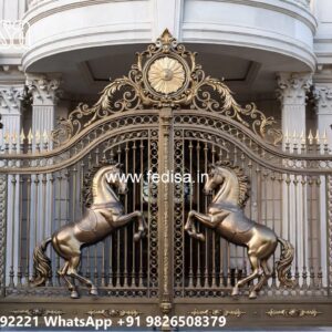 Creative Home Gate Designs Design Of Boundary Wall With Gate No-1372