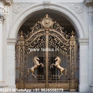 Simple And Stylish Gate Ideas Simple Boundary Wall Grill Design No-1379