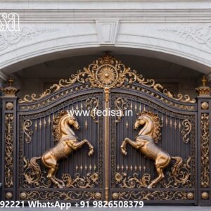 Creative Gate Styles Front Compound Gate Design No-1384