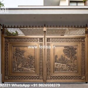 Gate Design Trends For Houses Gate Structure Design No-1406