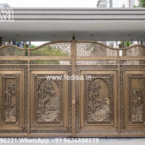 Creative Gate Inspiration Ideas Wooden Door Design For Main Gate No-1411