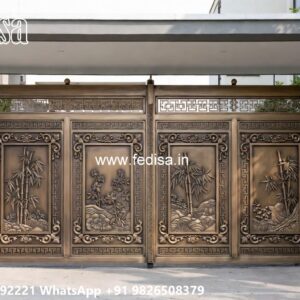 Unique Gate Designs Collection Main Gate Paneling Design No-1416