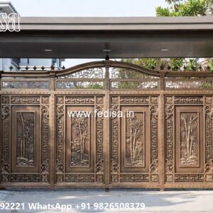 Elegant Gate Ideas For Homes Temple Front Gate Design No-1418