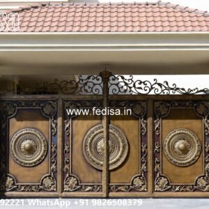 Elegant Modern Gate Ideas Sliding Gate Color No-1433