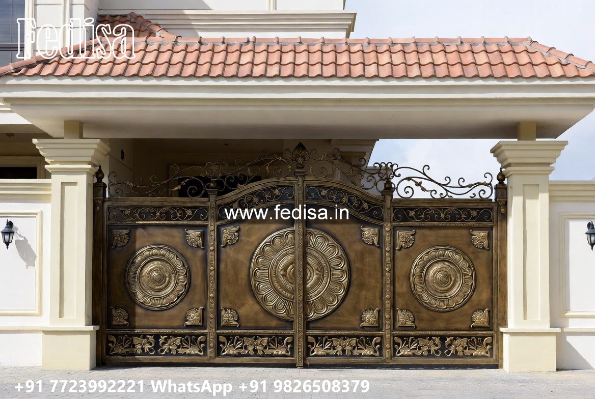 Unique Front Gate Inspiration Steel Room Gate Design No-1434