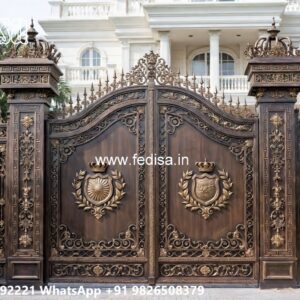 Modern House Gate Design Trends Main Gate Iron Design For Home No-1459