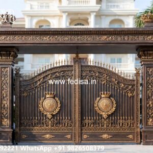 Stylish Gate Design For Independent Houses Short Gate Design No-1509