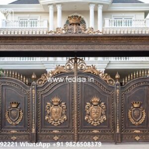 Elegant Gate Design Ideas For Villas Sliding Gate Ka Design No-1511