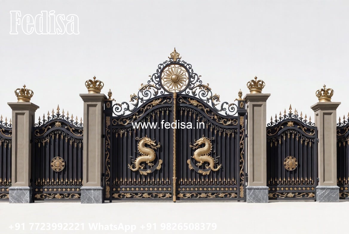 Unique Gate Design Inspiration 2029 15 Feet Gate Design No-1533