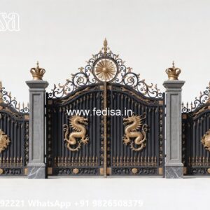 Beautiful Gate Design Ideas For Villas Lohe Ke Men Gate Ki Design No-1535