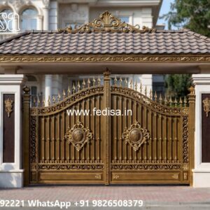 Elegant Gate Design Inspiration Collection Sliding Iron Main Gate Design No-1537