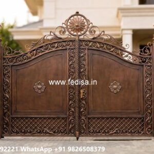 Beautiful Gate Design Ideas For Houses Front Gate Color Design No-1560