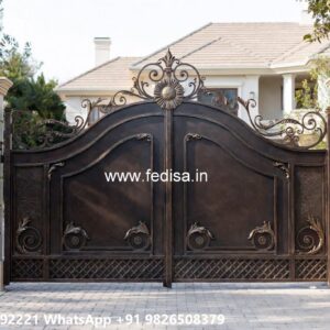 Stylish Gate Design Ideas For Entry Flat Entry Gate Design No-1562