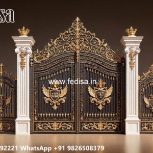 Unique Gate Design Ideas For Entry Double Sliding Gate Design No-1578
