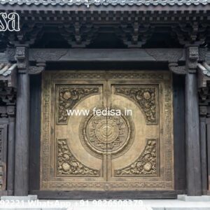 Traditional Wooden Gate Design For Homes Main Gate Iron Door Design No-1670