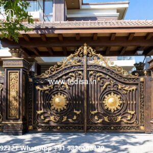 Minimalist Metal Gate Design Ideas House Gate Entrance Design No-1686