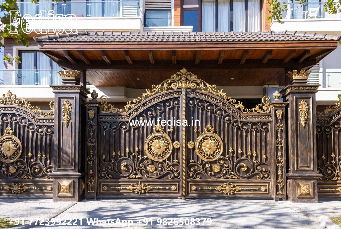 Artistic Gate Design Ideas For Entry Boundary Gate Simple Design No-1692