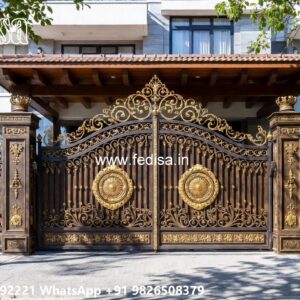 Sliding Gate Design For Small Spaces Pipe Gate Design Single Door No-1702