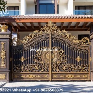 Stylish Sliding Gate Design Ideas Mdf Gate Design No-1707