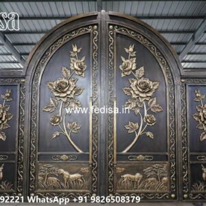Small House Gate Design Ideas Full Steel Gate Design No-1730