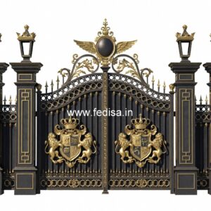 Simple Entry Gate Designs Round Main Gate Design No-1773