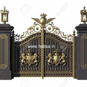 Best Gate Ideas For Home Iron Square Pipe Gate Design No-1789
