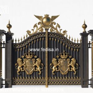 Unique Entry Gate Designs Iron Double Door Main Gate Design No-1798