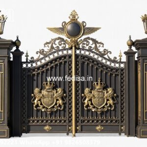 Creative Gate Design Collection Front Portico Grill Design No-1816